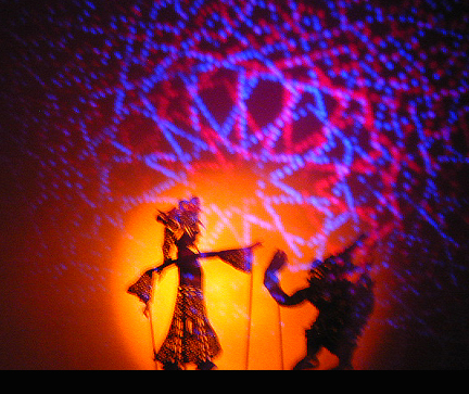 Shadow puppet auroras house